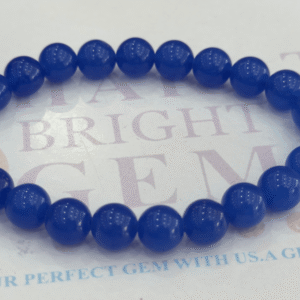 Blue Agate Crystal Bracelet