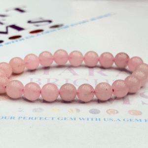 Rose Quartz Crystal Bracelet